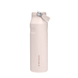 IceFlow Flip Straw 2.0 Rose Quartz Water Bottle