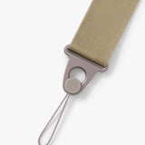 Beige camera strap