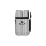 Dinner thermos with Rose Quartz cutlery