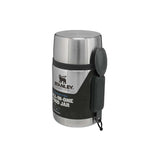 Dinner thermos with Rose Quartz cutlery