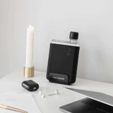 Memobottle Silikonowy pokrowiec do butelek A6 Black ink