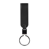 Leather Keychain Organizer Orbitkey Loop Keychain Black