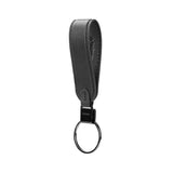 Leather Keychain Organizer Orbitkey Loop Keychain Black