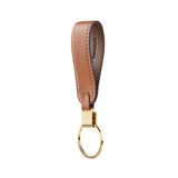 Leather Keychain Organizer Orbitkey Loop Keychain Caramel