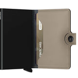 Secrid Skórzany portfel Miniwallet RFID Matte Desert