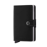 Leather Miniwallet RFID Original Black