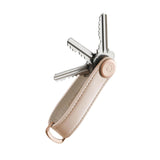 Orbitkey Skórzany organizer do kluczy Blush