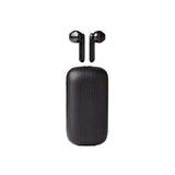 Wireless Bluetooth Speakerbuds Black Headphones