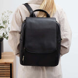 Black backpack