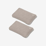 Set of 2 thermos with natural cherry pits
