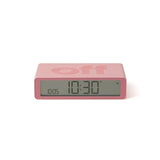 Wireless Double Sided Alarm Clock Flip Mini Black