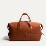 Wilson Cognac weekender bag