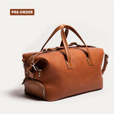 Wilson Cognac weekender bag