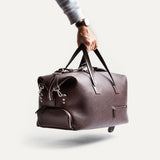 Wilson Cognac weekender bag