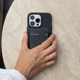 Portfel magnetyczny Active Wallet Stand Black