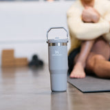 The IceFlow Flip Straw Tumbler Frost mug