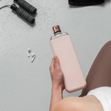 Memobottle Slim Pale coral silicone bottle cover