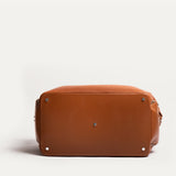 Wilson Cognac weekender bag