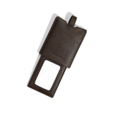 Brown luggage tag