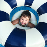 Cannes blue inflatable swimming ring