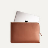 Maya Cognac laptop case