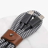 Ładowarka USB-C to USB-C 1.2m z adapterem 30W EU Zebra