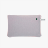 Light gray hot water bottle with cherry seeds