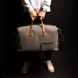 Torba podróżna Remington Grey & Cognac
