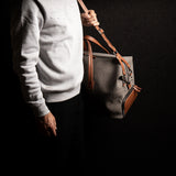 Torba podróżna Remington Grey & Cognac