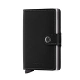 Leather Miniwallet RFID Original Black