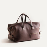 Wilson Cognac weekender bag